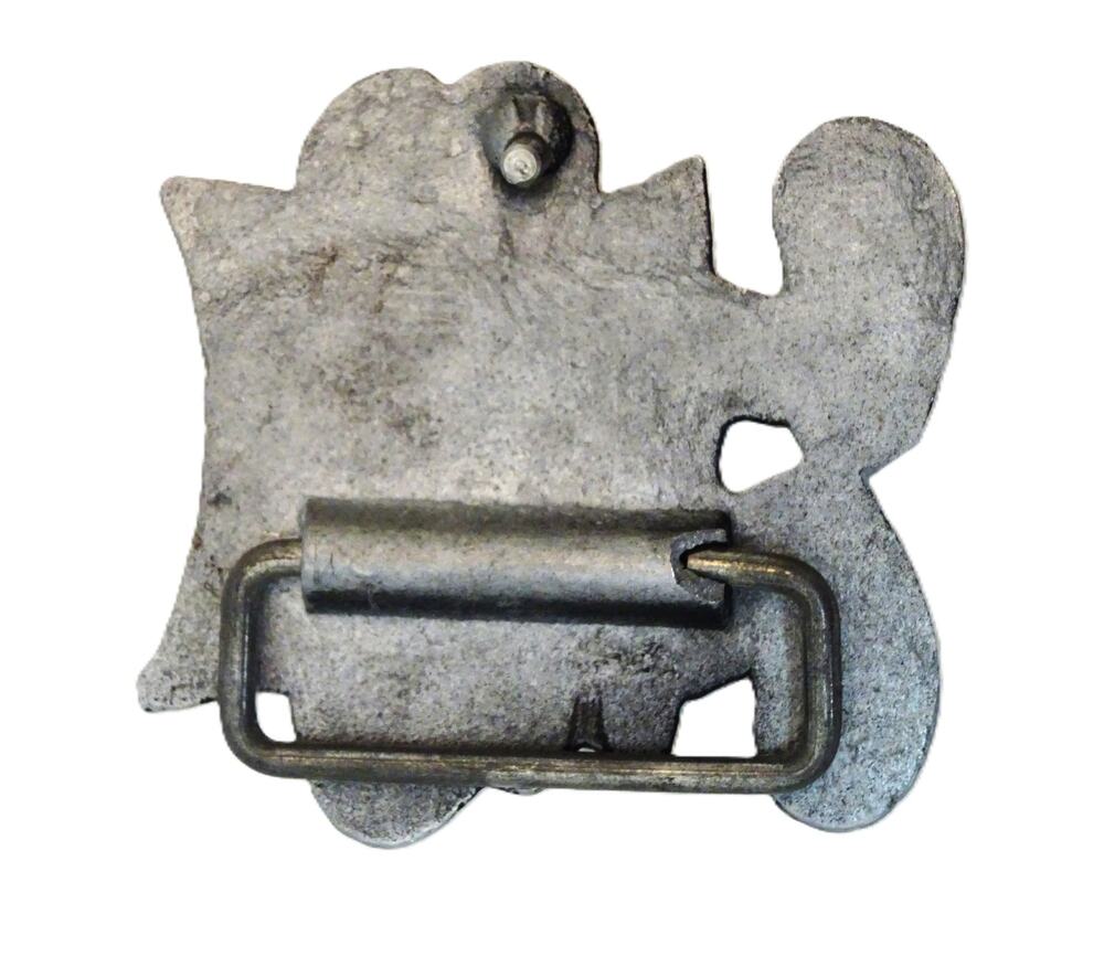 Men’s Cast Metal Belt Buckle – Heavy Forged Style – Rustic Western/Biker